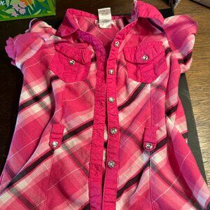 Kids (Girls) Button Down Shirt